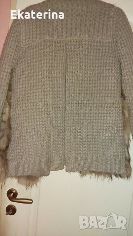 Маркова жилетка на BARK от естествен косъм от лисица и вълна!150лв,намалена на 100лв!, снимка 4 - Жилетки - 30462633