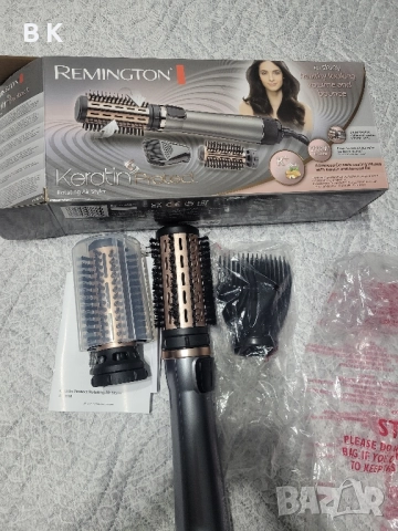 Четка за сушене и стилизиране Remington AS8811 Keratin Protect, снимка 2 - Други - 52108277