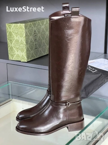 GUCCI 🤍 Дамски Ботуши 