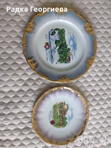 Красиви стенни чинии от 70-те