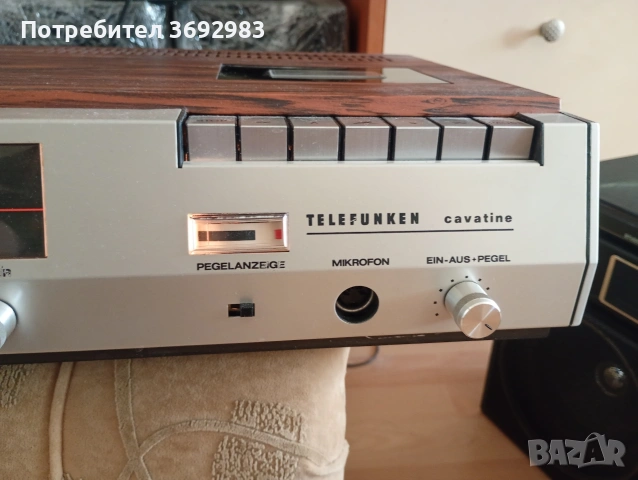 Винтидж Telefunken , снимка 3 - Други - 54313386