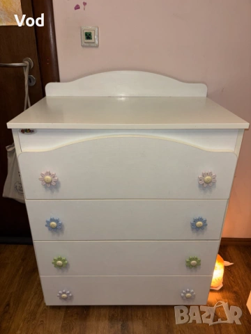 Детски гардероб комод-скрин и шкафче, снимка 2 - Гардероби - 53135254