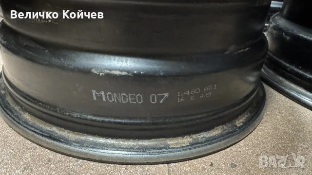 Стоманени джанти за Ford focus и др.5х108,16цола!, снимка 2 - Гуми и джанти - 56250289