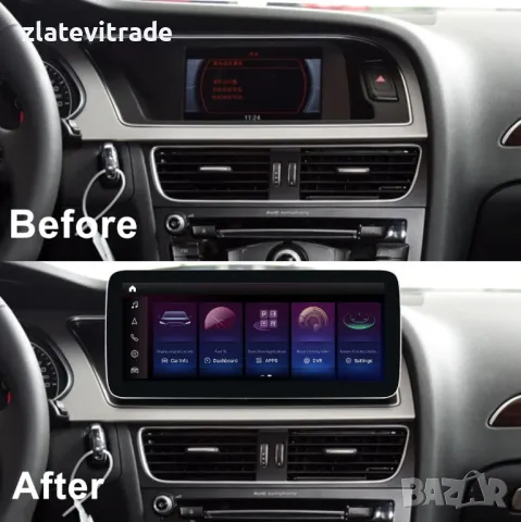 AUDI A4 A5 10.25" LOW 2009/2016 - андроид навигация,3205+10/3205+12, снимка 9 - Навигация за кола - 48595476