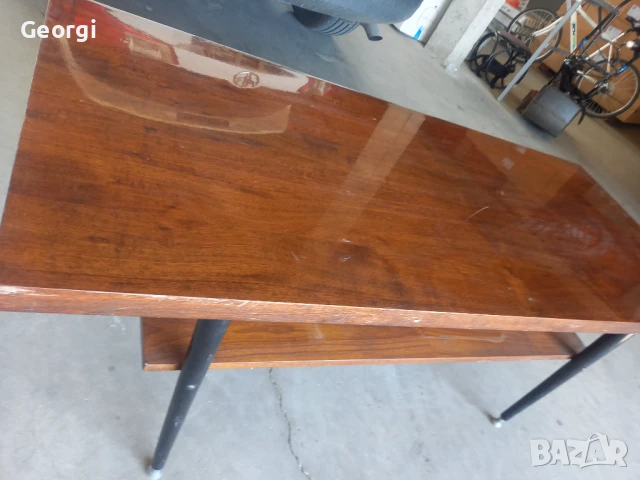 Холна маса дървена. Изключително запазена Размери дължина 1.30, ширина 0.55, височина 0.55 , снимка 3 - Маси - 51374113