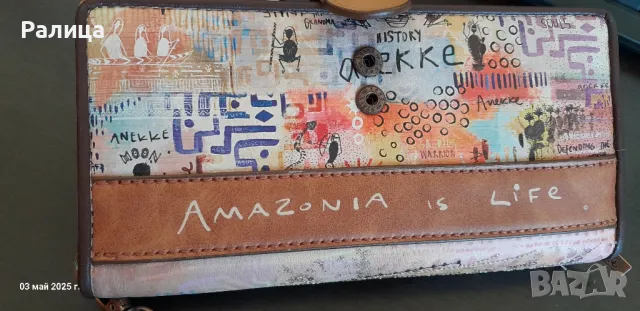 Anekke- дамски портфейл Menire,голям , снимка 7 - Портфейли, портмонета - 50139517