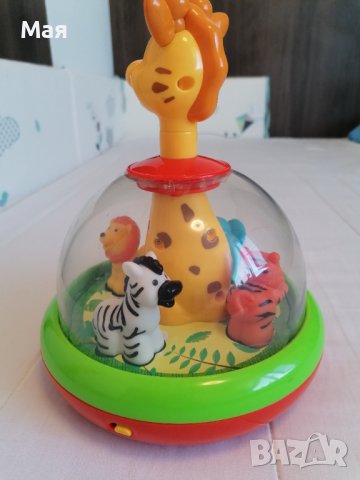 Музикален пумпал Жираф, снимка 7 - Музикални играчки - 36785508