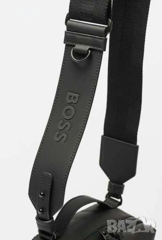 Чанта през рамо на Boss Thunder с уголемено лого, снимка 5 - Чанти - 54236541
