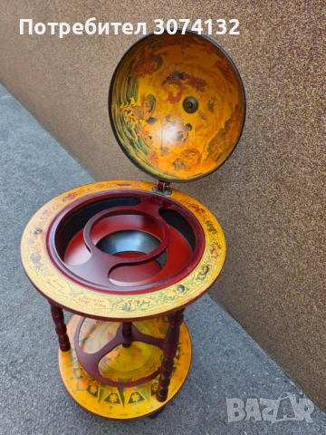 Ретро глобус/барчe, снимка 4 - Други ценни предмети - 53880201