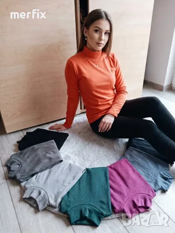 Хит Блузи с поло яка , снимка 4 - Блузи с дълъг ръкав и пуловери - 56076090