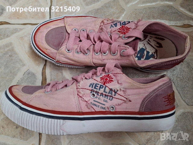 Replay дамски кецове, гуменки, снимка 3 - Кецове - 51877256