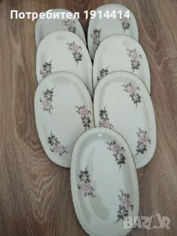 Едновремешни порцеланови чинии