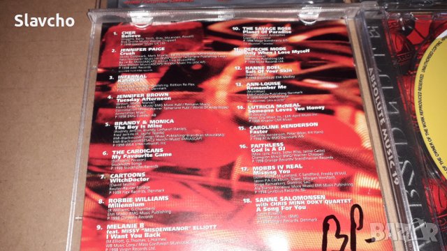 Компакт дискове - Lost In Music/Hooked On Hits/ PartyZone/ Absolute music 19, снимка 11 - CD дискове - 39841814