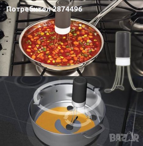 1722 Автоматична кухненска бъркалка, снимка 3 - Аксесоари за кухня - 30933767
