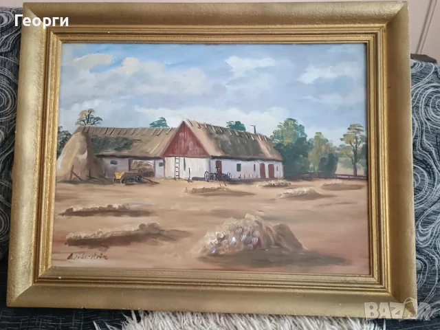 Картина масло на шперплат-03, снимка 2 - Картини - 56053597