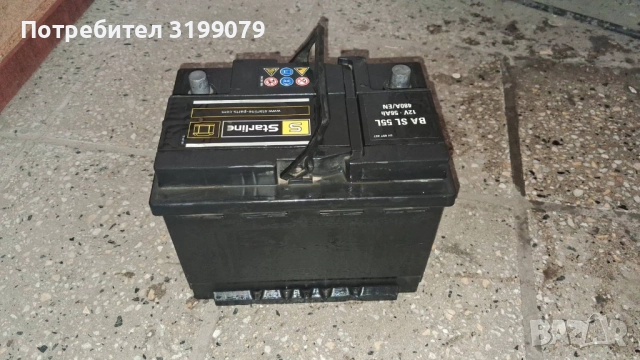 Акумулатор 55Ah работещ за автомобили до 1.6 кубика, снимка 4 - Части - 52089527