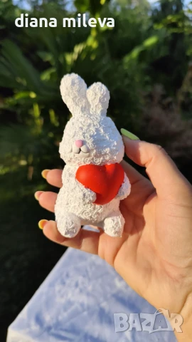 Гипсокерамични Зайчета!, снимка 11 - Декорация за дома - 50748818