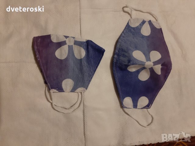 Предпазна маска за лице -текстил , снимка 4 - Шалове - 31262973