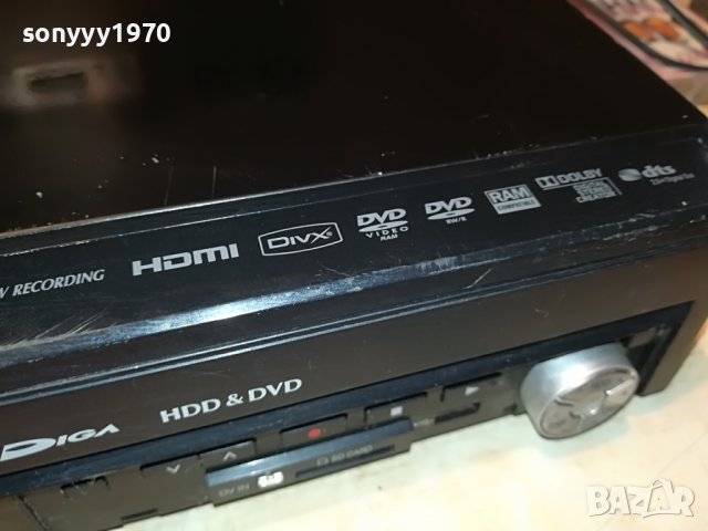 PANASONIC DMR-EX98V VIDEO/HDD/DVD/USB/HDMI-ВНОС GERMANY 1408221420, снимка 7 - Плейъри, домашно кино, прожектори - 37689278