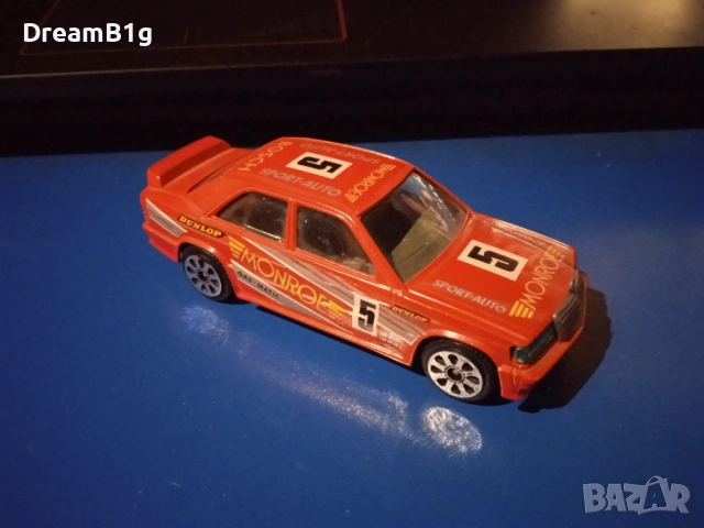  Ретро Bburago 1/43 – Mercedes 190E & Peugeot 205 Turbo 16 (Made in Italy), снимка 3 - Коли, камиони, мотори, писти - 54323516