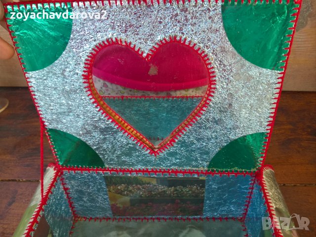 СТАРА КУТИЯ ЗА БИЖУТА РЪЧНА ИЗРАБОТКА, снимка 6 - Антикварни и старинни предмети - 29278357