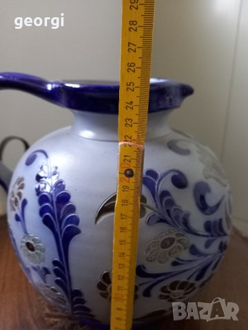 Немска голяма керамична кана  13/1 , снимка 6 - Вази - 42292395
