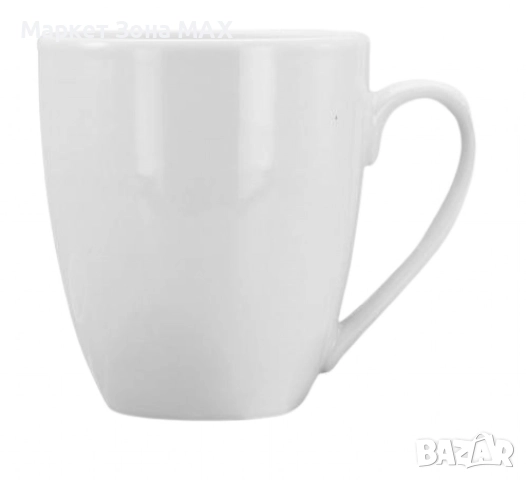 Комплект от 2 порцеланови чаши - Изчистено бяло или лимон върху бяло, снимка 7 - Чаши - 52968129