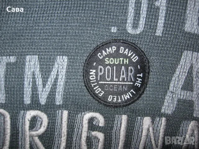 Пуловер CAMP DAVID  мъжки,3-4ХЛ, снимка 3 - Пуловери - 48118927