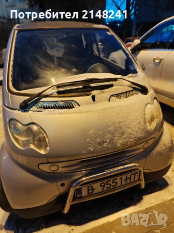 Продавам смарт форту 2002 г в движение, 700евро,1370 лв. 