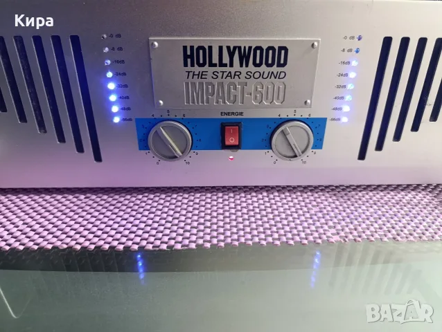 Двуканален аудио усилвател Hollywood Impact-600 , снимка 7 - Ресийвъри, усилватели, смесителни пултове - 56116970
