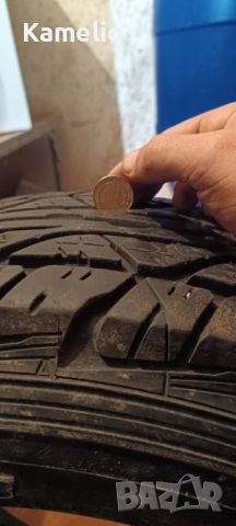 Продавам гуми Dunlop grandtrek at3 р-р 215/75/15, снимка 2 - Гуми и джанти - 52632132