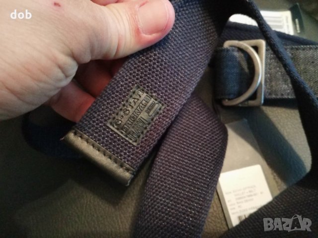 Нов комплект G star Estan Giftpack Wallet + Belt колан и портфейл деним, снимка 10 - Подаръци за мъже - 32185799