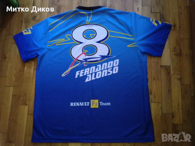 Фернандо Алонсо фенска тениска Формула-1 отлична реален размер Л, снимка 10 - Други спортове - 44783016