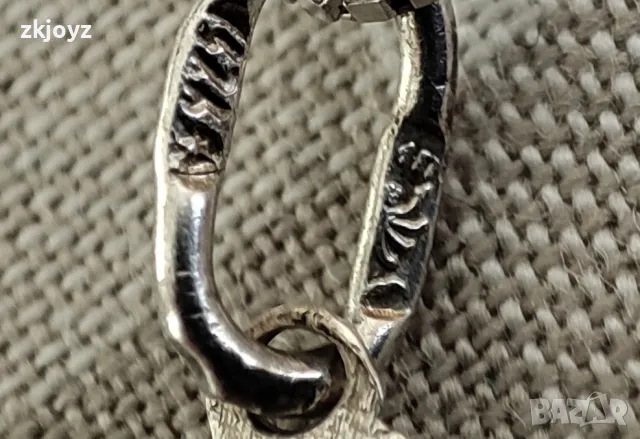 СРЕБЪРНО КОЛИЕ с КРЪСТ 3.22 грама / ПРОБА 925 , снимка 4 - Колиета, медальони, синджири - 48651892