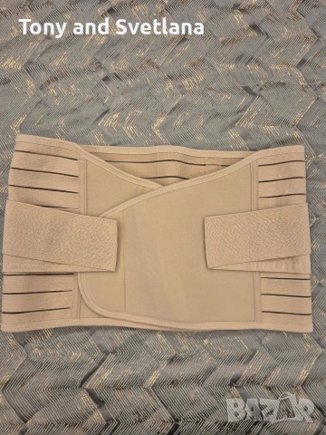 Медицински колан, поддържащ коремната мускулатура след раждане