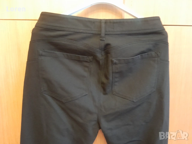 * Prada*Черен панталон надолу разкроен , снимка 7 - Панталони - 54144619