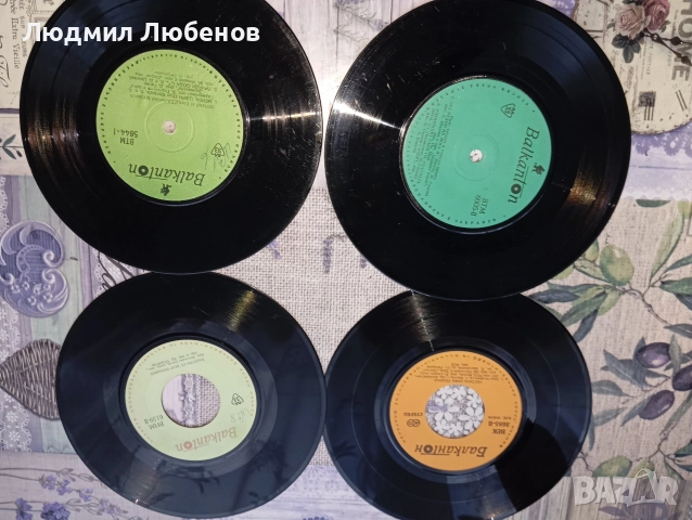 лот 25 малки грамофонни плочи Балкантон, снимка 4 - Грамофонни плочи - 52857627