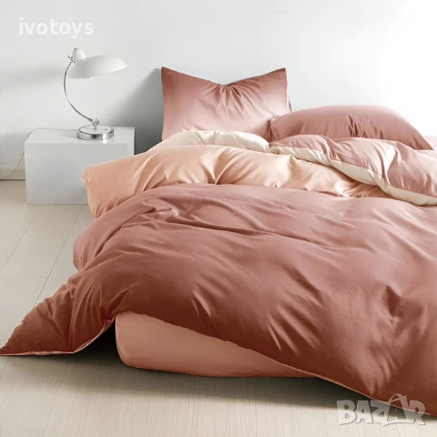 Двулицево спално бельо, 4 части - Модел WS17469, снимка 1