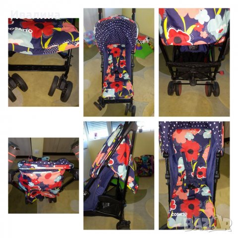 Бебешка количка, тип чадър, снимка 4 - Детски колички - 38808858