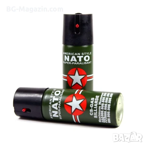 Лютив спрей за самозащита кучета NATO газов парализиращ самоотбрана нападение за жени дамски кучегон, снимка 2 - Оборудване и аксесоари за оръжия - 51014780