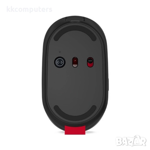 Lenovo Go USB-C Wireless Мишка- ултрапортативна, до 2400 DPI, Microsoft Teams, черна, снимка 5 - Клавиатури и мишки - 52934903