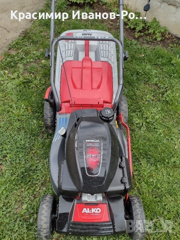 HONDA AL-KO Бензинова самоходна косачка Хонда, снимка 2 - Градинска техника - 54003970