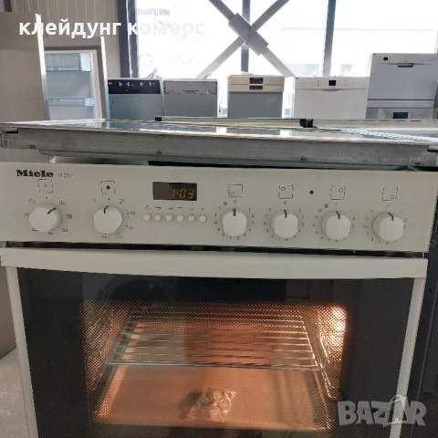 Фурна за вграждане с керамичен плот MIELE , снимка 3 - Печки, фурни - 50570741