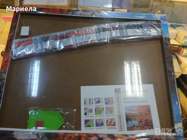Комплекти за диамантена живопис TOCARE за възрастни с клен, есенен диамантено изкуство за възрастни, снимка 9 - Ръчно изработени сувенири - 50767956