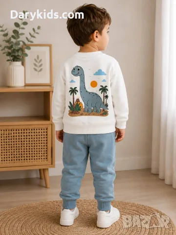 Памучен детски комплект за момче от Dary Kids, снимка 2 - Детски комплекти - 55977408
