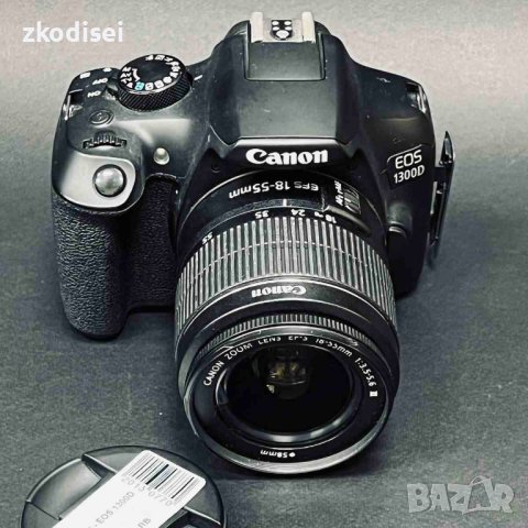 Фотоапарат Canon EOS 1300D, снимка 3 - Фотоапарати - 40285032