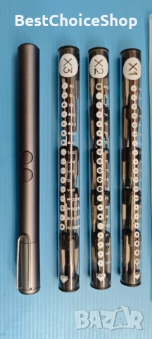 Мини електрическа отвертка комплект 56 битове с 3 LED светлини, презареждаема, снимка 3 - Други инструменти - 54350637