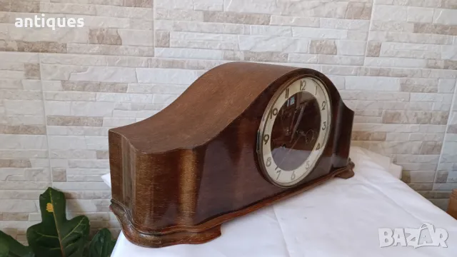 Стар каминен часовник - JUBA - Germany - Антика - 1965", снимка 4 - Антикварни и старинни предмети - 49900677