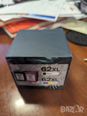 Комбиниран пакет касети с мастило Tomokep 62XL, черно и цветно, снимка 8 - Принтери, копири, скенери - 42246642