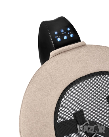 Електрическа люлка Zazu Beige, снимка 6 - Детски люлки - 52981655